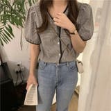 パイピング ブラウス 夏服 | teddyshop | 詳細画像7 