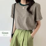Tシャツ ボーダー ショート丈 | teddyshop | 詳細画像4