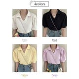 ブラウス 半袖 ワッフル生地 | teddyshop | 詳細画像7