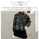 コート ショート丈 チェック柄 | teddyshop | 詳細画像14 