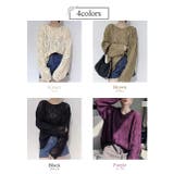 透かし編み ニット セーター | teddyshop | 詳細画像7