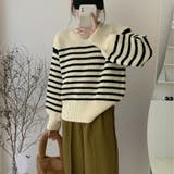 ニット セーター ボーダー | teddyshop | 詳細画像13