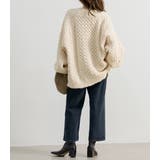 ケーブルニット セーター ビッグシルエット | teddyshop | 詳細画像9