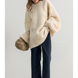 ケーブルニット セーター ビッグシルエット | teddyshop | 詳細画像10
