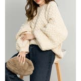 ケーブルニット セーター ビッグシルエット | teddyshop | 詳細画像12