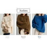 ケーブルニット セーター ビッグシルエット | teddyshop | 詳細画像6