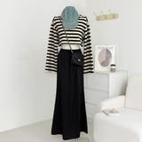 クロップド丈 トップス ボーダー | teddyshop | 詳細画像8 