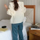 ブラウス Vネック トップス | teddyshop | 詳細画像12