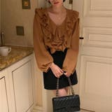 ブラウス Vネック トップス | teddyshop | 詳細画像14