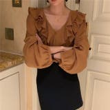 ブラウス Vネック トップス | teddyshop | 詳細画像16