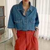 シャツ デニム トップス | teddyshop | 詳細画像4 