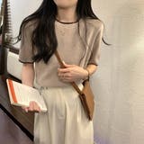 サマーニット バイカラー 半袖 | teddyshop | 詳細画像17 