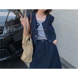 デニム ベスト ロングスカート | teddyshop | 詳細画像9 