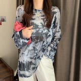 シャツ タイダイ柄 シースルー | teddyshop | 詳細画像14