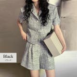 セットアップ ジャケット ツイード風 | teddyshop | 詳細画像3 