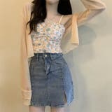 シアー カーディガン ショート丈 | teddyshop | 詳細画像17