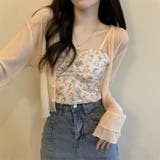 シアー カーディガン ショート丈 | teddyshop | 詳細画像18