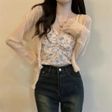 シアー カーディガン ショート丈 | teddyshop | 詳細画像20