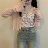 シアー カーディガン ショート丈 | teddyshop | 詳細画像21