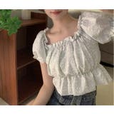 ブラウス 花柄 オフショルダー | teddyshop | 詳細画像8