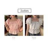 ブラウス 花柄 オフショルダー | teddyshop | 詳細画像5