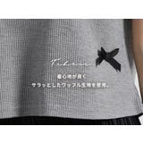 ワッフル生地 Tシャツ レディース | teddyshop | 詳細画像4 