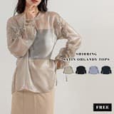 シアー トップス ブラウス | teddyshop | 詳細画像2 