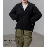 ハーフジップ ニット セーター | teddyshop | 詳細画像13 