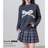 ジャガード ニット リボンモチーフ | teddyshop | 詳細画像16 