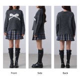 ジャガード ニット リボンモチーフ | teddyshop | 詳細画像33 