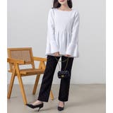 ペプラム ニット トップス | teddyshop | 詳細画像21 