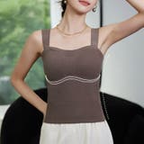 カップ付き キャミソール フェミニン | teddyshop | 詳細画像14 