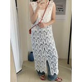 ジレ クロシェ編み ロング丈 | teddyshop | 詳細画像12