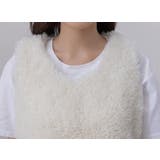 プードルファー ベスト レディース | teddyshop | 詳細画像21 