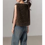 プードルファー ベスト レディース | teddyshop | 詳細画像9 