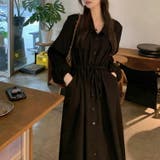 シャツワンピース 長袖 ロング丈 | teddyshop | 詳細画像14