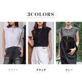 フレンチスリーブ Tシャツ トップス | teddyshop | 詳細画像6