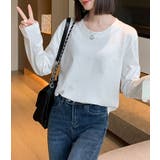 「コーデの下地にも使える」Tシャツ カットソー 長袖 | teddyshop | 詳細画像8