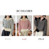 「スキッパーで小顔見せ」ニット スキッパー レディース | teddyshop | 詳細画像5 