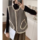 ニット ベスト 全2色 | teddyshop | 詳細画像13 