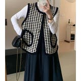 ニット ベスト 全2色 | teddyshop | 詳細画像9 