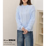 「ほんのり透け感で大人スタイル」ニット レディース 全4色 | teddyshop | 詳細画像16