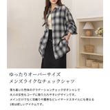 チェックシャツ レディース 全2色 | teddyshop | 詳細画像3 