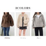 ブルゾン フェイクファー 全3色 | teddyshop | 詳細画像5