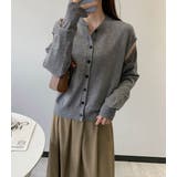 カーディガン ニット 全3色 | teddyshop | 詳細画像15