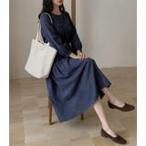 「ウエストマークで見え方変化」ワンピース ミモレ丈 コーデュロイ | teddyshop | 詳細画像16 