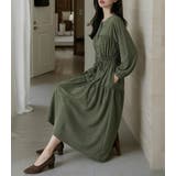 「ウエストマークで見え方変化」ワンピース ミモレ丈 コーデュロイ | teddyshop | 詳細画像23 