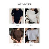 「ちょうど良いサイズ感◎」Tシャツ レディース 全4色 | teddyshop | 詳細画像5 