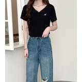 「1枚でパッとこなれる◎」Tシャツ レディース 全3色 | teddyshop | 詳細画像11