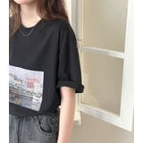 「リラクシーなオーバーサイズ」Tシャツ フォトプリント レディース | teddyshop | 詳細画像11